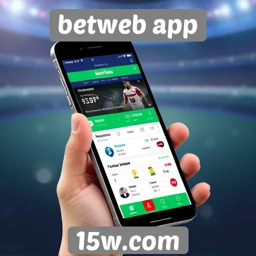 Funcionalidades interativas do betweb app